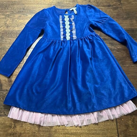 Matilda Jane Clara Ribbed Velour Lap Dress, size 8 - Picture 1 of 9